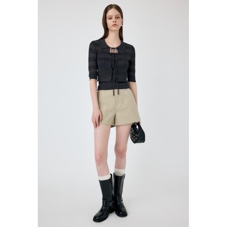 F/LEATHER ショーツ | MOUSSY OUTLET | 詳細画像8 
