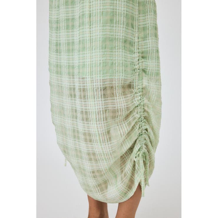 HOODIE SLEEVELESS CHECK ドレス | MOUSSY OUTLET | 詳細画像18 