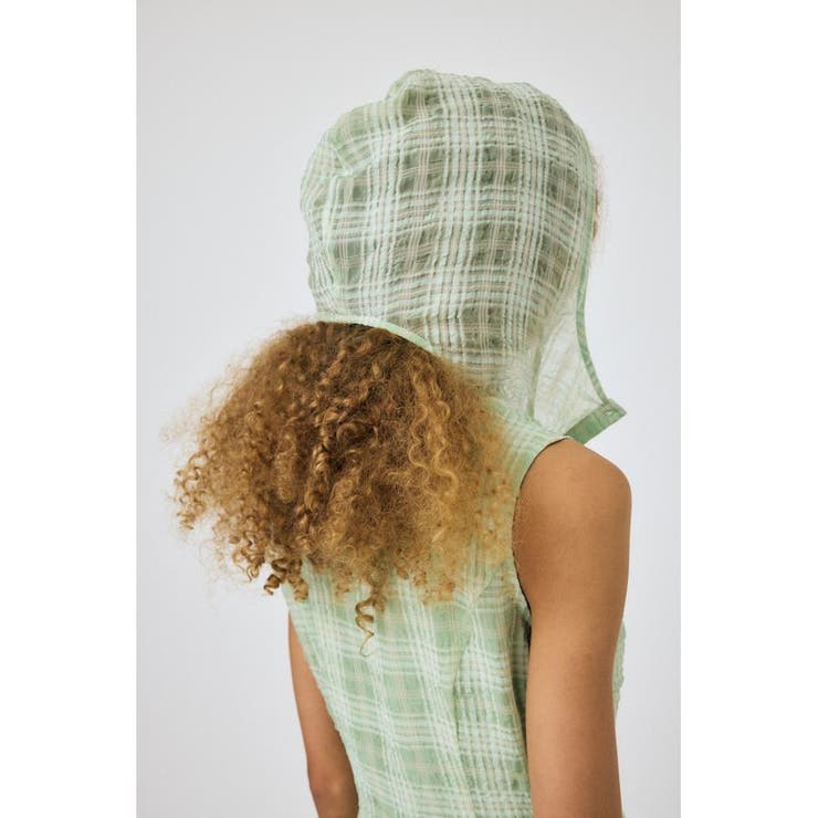 HOODIE SLEEVELESS CHECK ドレス | MOUSSY OUTLET | 詳細画像19 