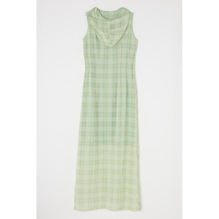 HOODIE SLEEVELESS CHECK ドレス | MOUSSY OUTLET | 詳細画像23 