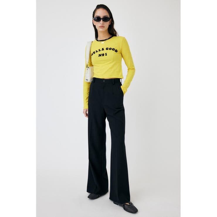 CENTER PRESS FLARE パンツ | MOUSSY OUTLET | 詳細画像1 