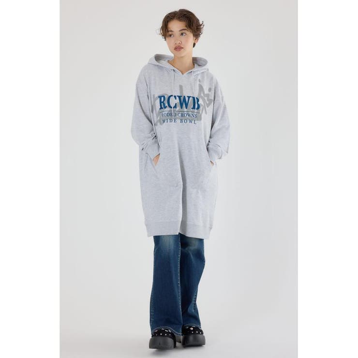 シャドーロゴパーカーワンピース | RODEO CROWNS WIDE BOWL | 詳細画像19 