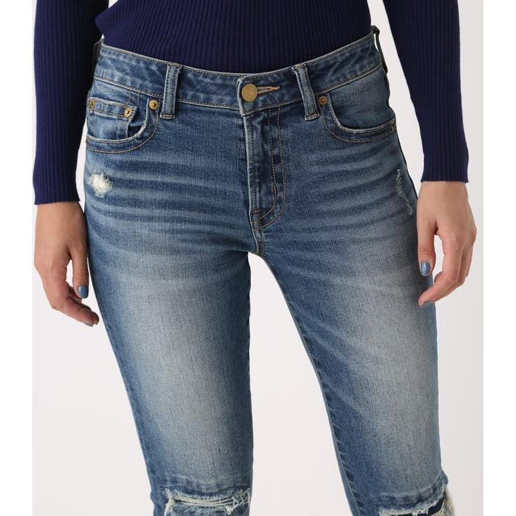 Repair Denim Skinny 品番 Azlw Azul By Moussy アズールバイマウジー のレディースファッション通販 Shoplist ショップリスト