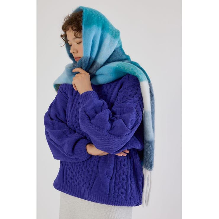 チェックガラ ボリュームマフラー | RODEO CROWNS WIDE BOWL | 詳細画像17 