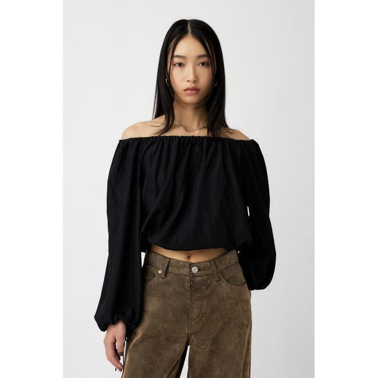 OFF SHOULDER PUFFY ブラウス | MOUSSY OUTLET | 詳細画像2 