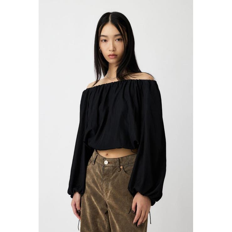 OFF SHOULDER PUFFY ブラウス | MOUSSY OUTLET | 詳細画像5 
