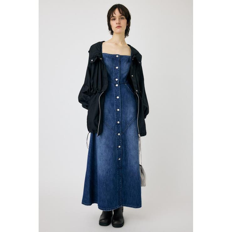 BLK | 2WAY SEMI SHEER ジャケット | MOUSSY OUTLET