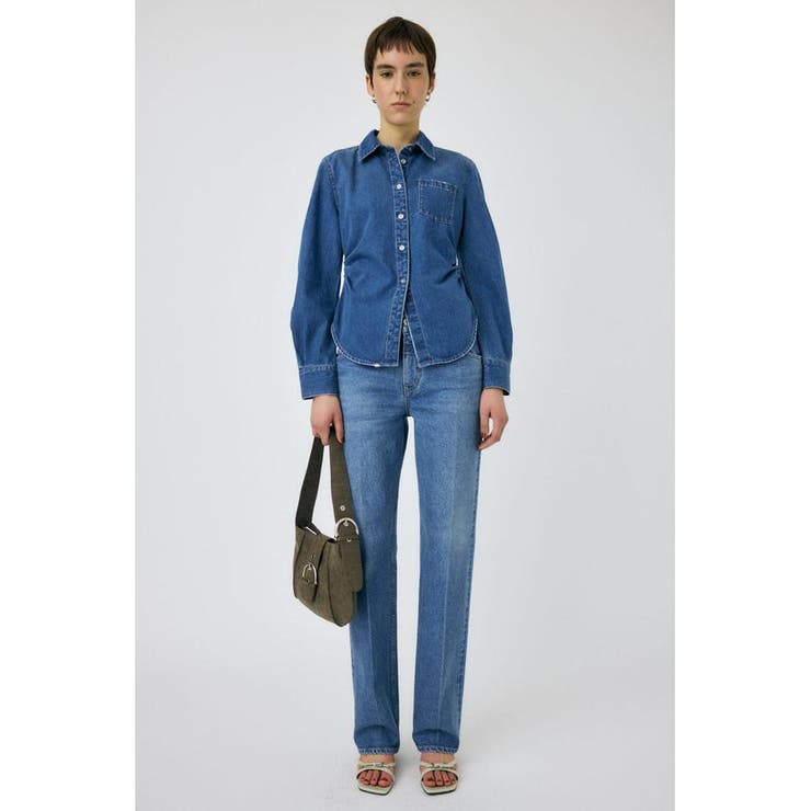 WAIST FIT デニムシャツ | MOUSSY OUTLET | 詳細画像17 