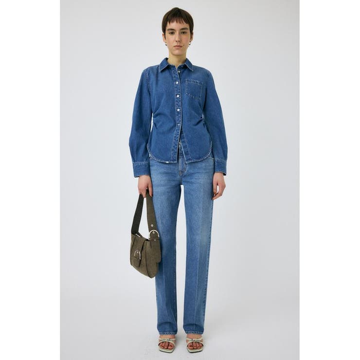 WAIST FIT デニムシャツ | MOUSSY OUTLET | 詳細画像16 