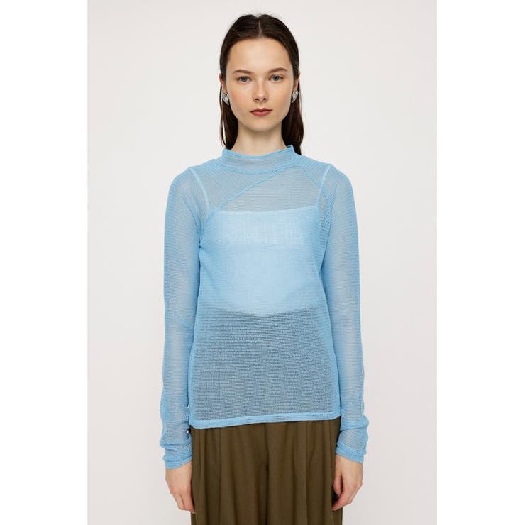 ASYMMETRY MESH L／S トップス | SLY OUTLET | 詳細画像20 