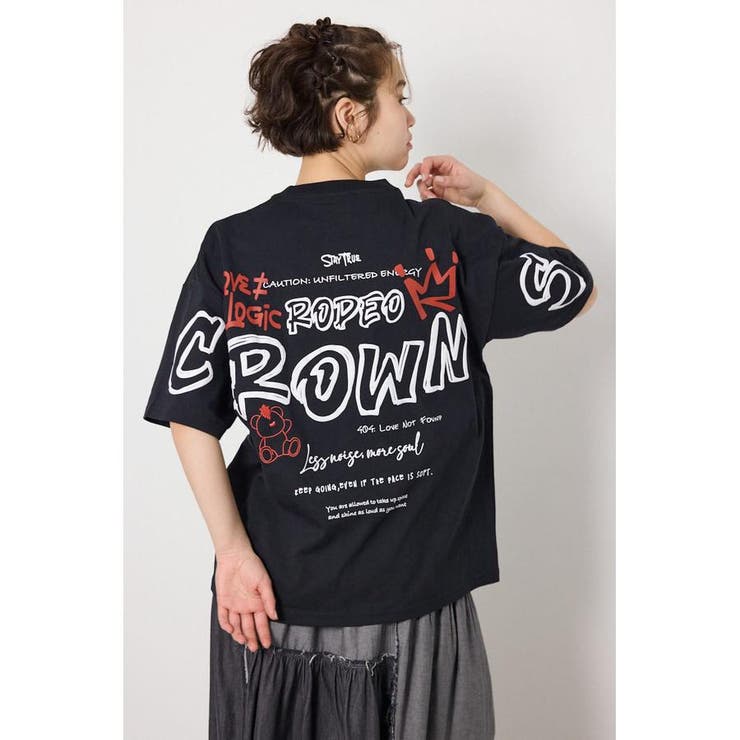 Graffiti プリントTシャツ | RODEO CROWNS WIDE BOWL | 詳細画像10 