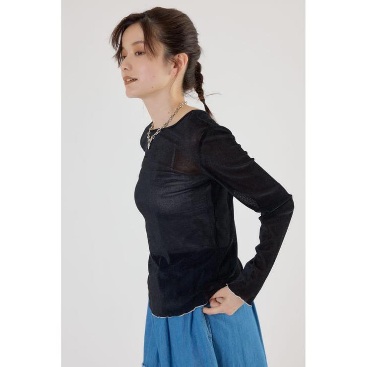 2WAYシアーベロアトップス | RODEO CROWNS WIDE BOWL | 詳細画像9 