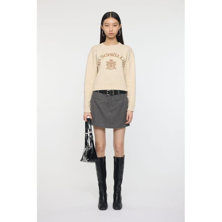 CENTER PRESSED ミニスカート | MOUSSY OUTLET | 詳細画像24 