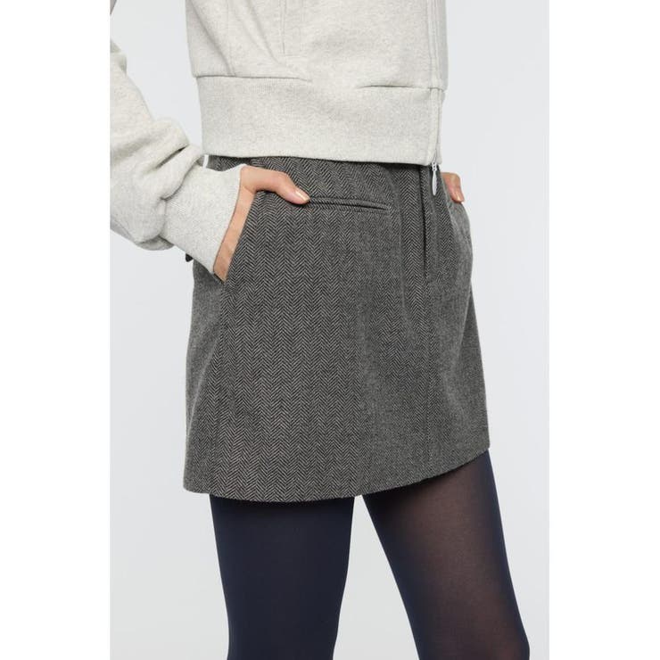 CENTER PRESSED ミニスカート | MOUSSY OUTLET | 詳細画像13 
