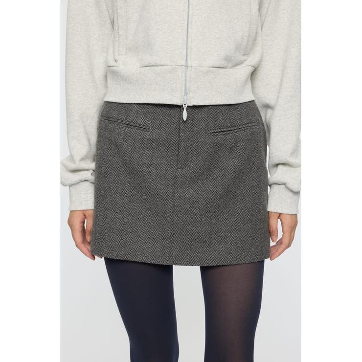 CENTER PRESSED ミニスカート | MOUSSY OUTLET | 詳細画像14 