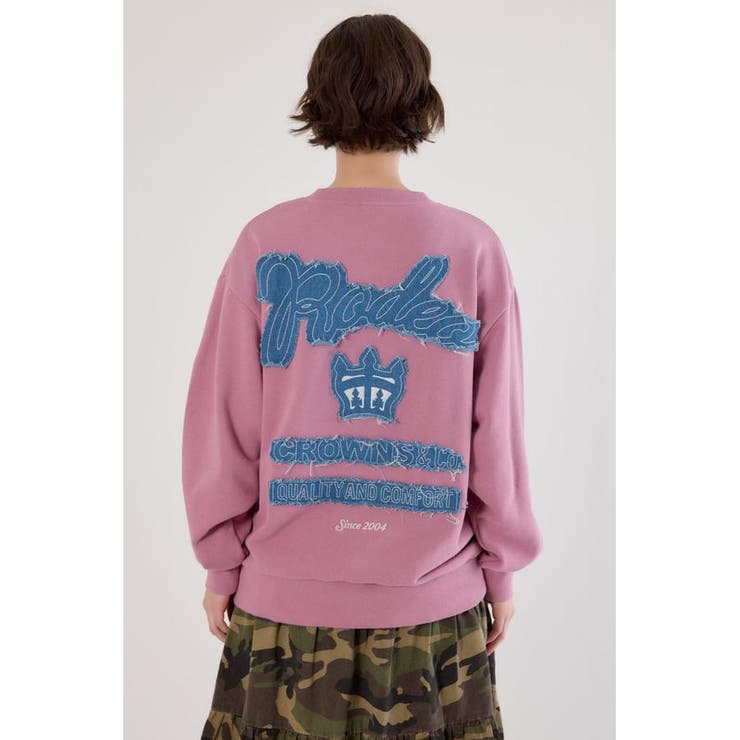 ロゴデニムパッチスウェットトップス | RODEO CROWNS WIDE BOWL | 詳細画像22 