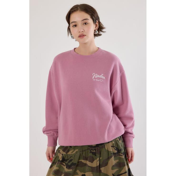 ロゴデニムパッチスウェットトップス | RODEO CROWNS WIDE BOWL | 詳細画像16 