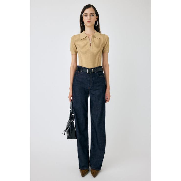 HALF ZIP CLASSIC ポロ トップス | MOUSSY OUTLET | 詳細画像4 