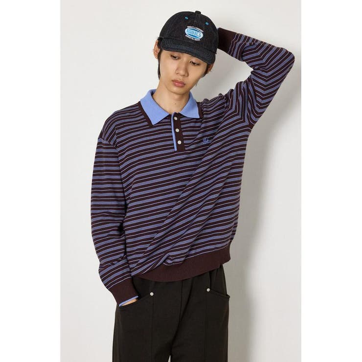 (UNISEX)SHAREニットポロシャツ | RODEO CROWNS WIDE BOWL | 詳細画像21 