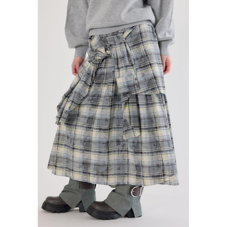 ヴィンテージチェックシャツスカート | RODEO CROWNS WIDE BOWL | 詳細画像1 