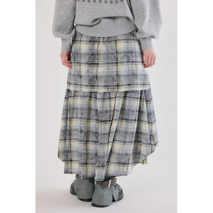 ヴィンテージチェックシャツスカート | RODEO CROWNS WIDE BOWL | 詳細画像3 