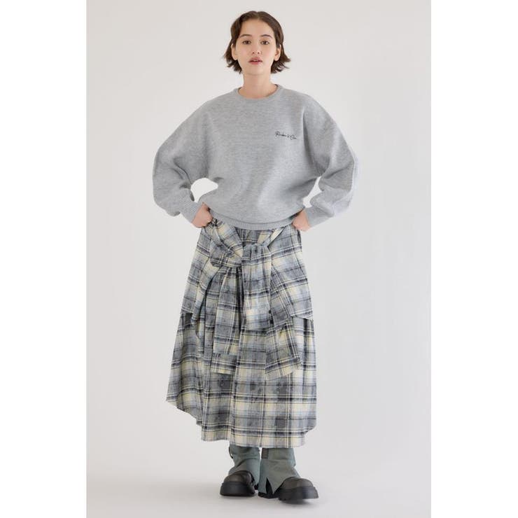 ヴィンテージチェックシャツスカート | RODEO CROWNS WIDE BOWL | 詳細画像4 