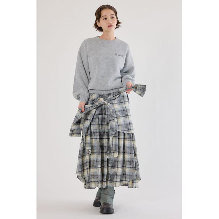 ヴィンテージチェックシャツスカート | RODEO CROWNS WIDE BOWL | 詳細画像5 