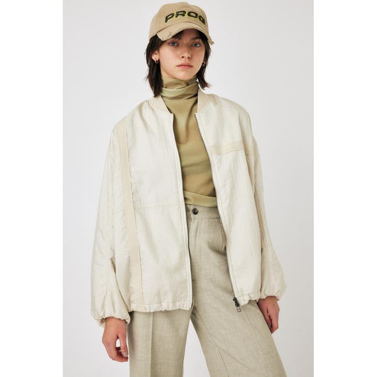 O/WHT1 | BOMBER LIGHT ジャケット | MOUSSY OUTLET