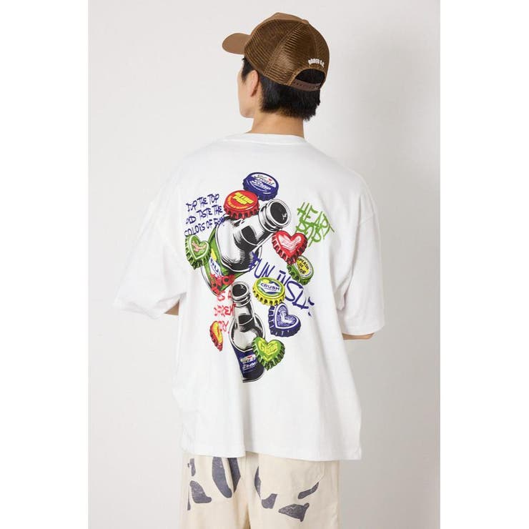 WHT | POP CAPS Tシャツ | RODEO CROWNS WIDE BOWL