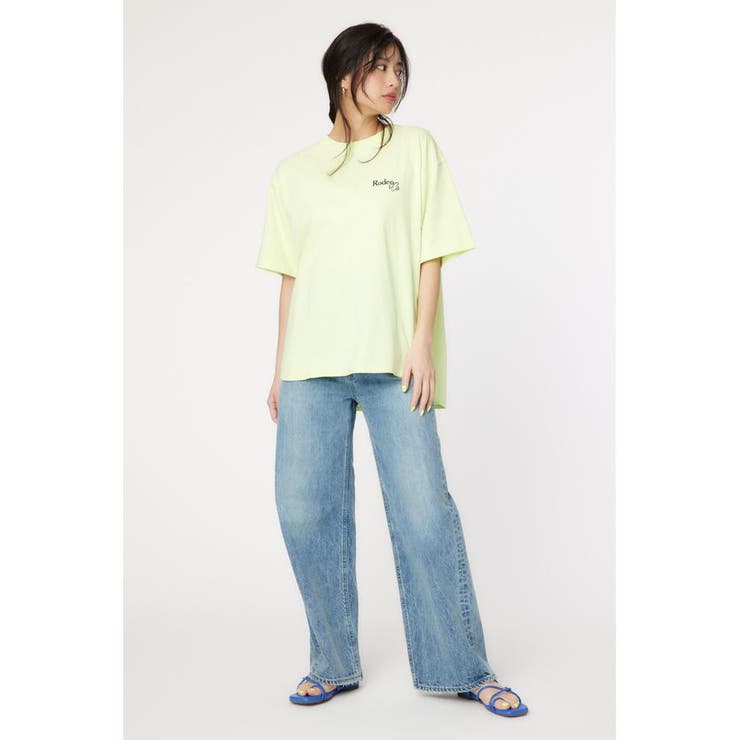 パッチワークパターンアップリケ Tシャツ[品番：BJLW0028030]｜RODEO