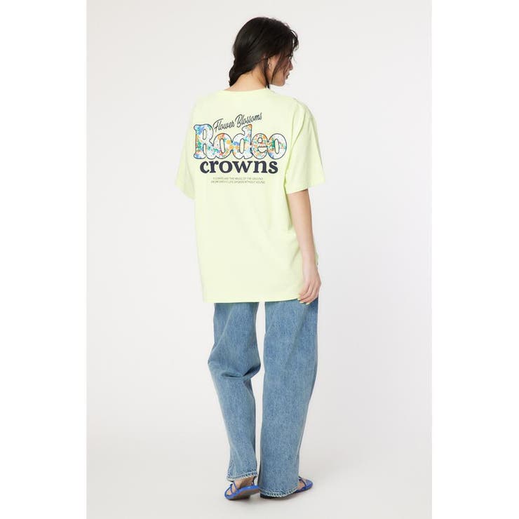 パッチワークパターンアップリケ Tシャツ[品番：BJLW0028030]｜RODEO
