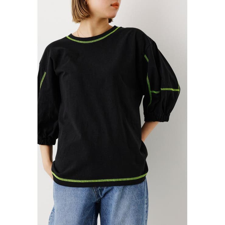 （WEB限定）ネオンステッチTEE | RODEO CROWNS WIDE BOWL | 詳細画像10 