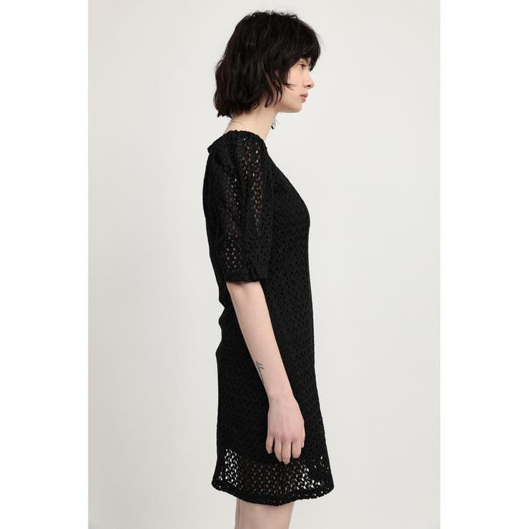 CUT LACE ショートワンピース