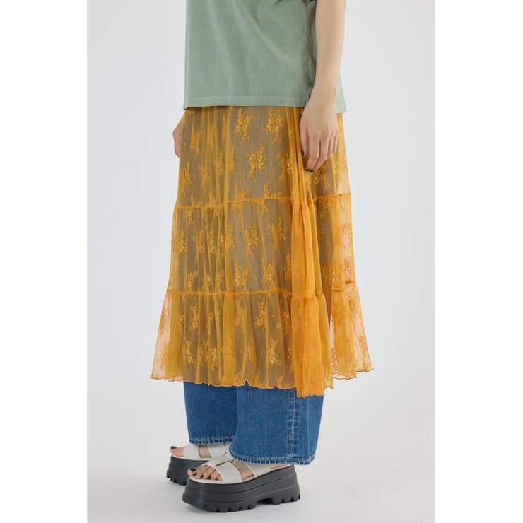 レースティアードスカート | RODEO CROWNS WIDE BOWL | 詳細画像24 