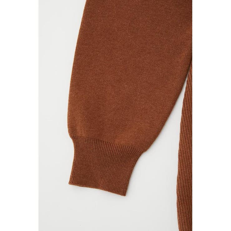 V/N COLLAR RIB ドレス | MOUSSY OUTLET | 詳細画像9