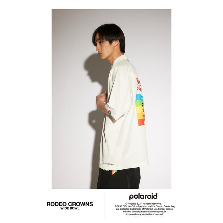 Polaroid バックプリントシャツ | RODEO CROWNS WIDE BOWL | 詳細画像3 