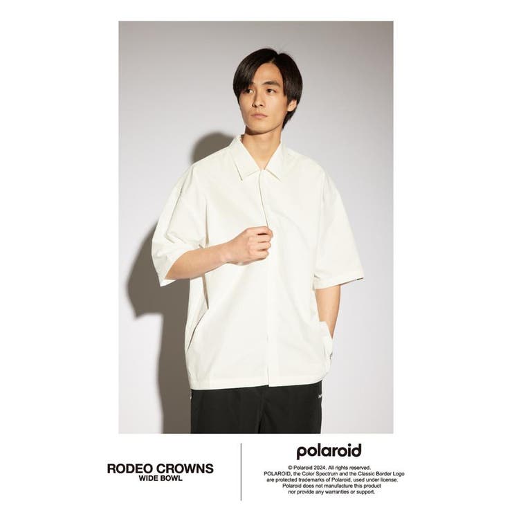 Polaroid バックプリントシャツ | RODEO CROWNS WIDE BOWL | 詳細画像4 
