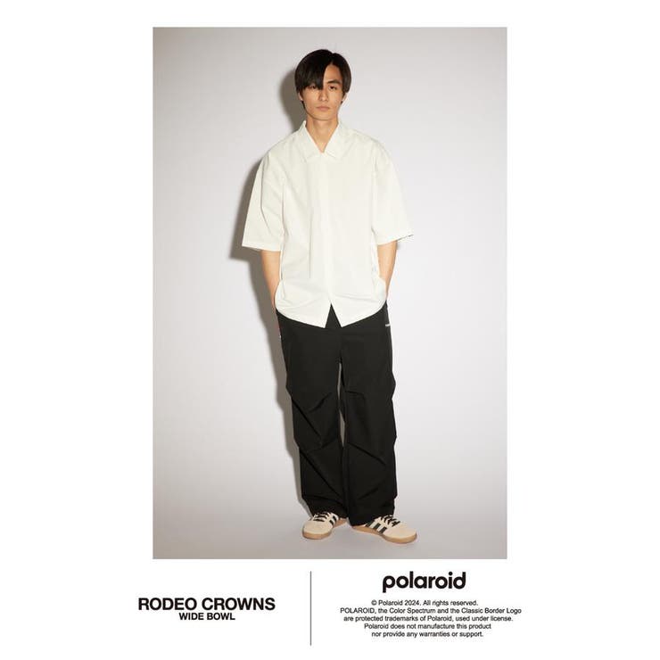 Polaroid バックプリントシャツ | RODEO CROWNS WIDE BOWL | 詳細画像5 