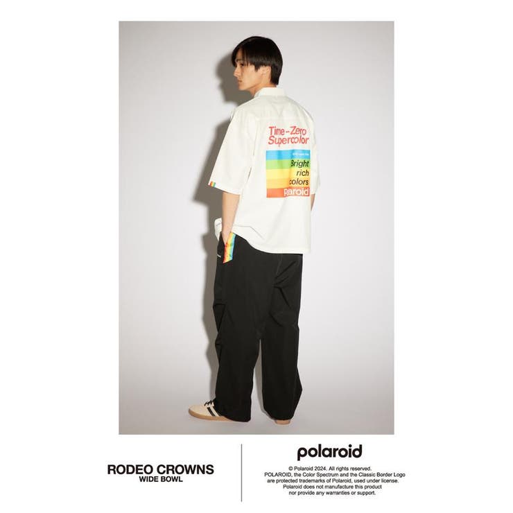Polaroid バックプリントシャツ | RODEO CROWNS WIDE BOWL | 詳細画像6 
