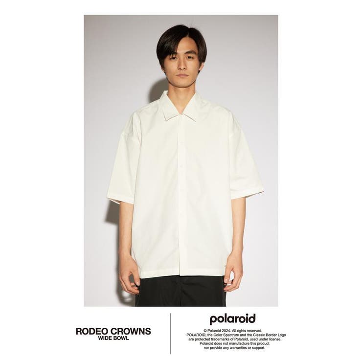 Polaroid バックプリントシャツ | RODEO CROWNS WIDE BOWL | 詳細画像7 