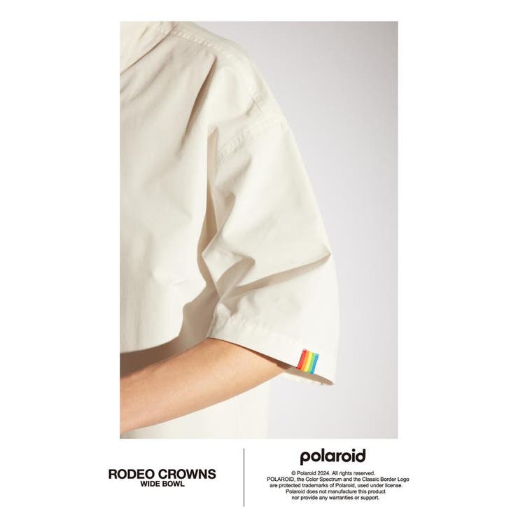 Polaroid バックプリントシャツ | RODEO CROWNS WIDE BOWL | 詳細画像12 