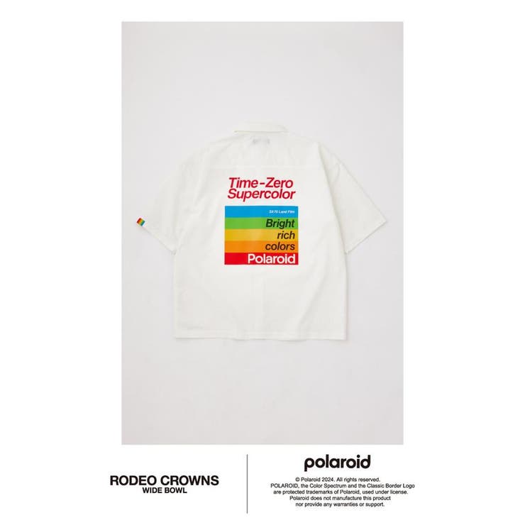 Polaroid バックプリントシャツ | RODEO CROWNS WIDE BOWL | 詳細画像16 