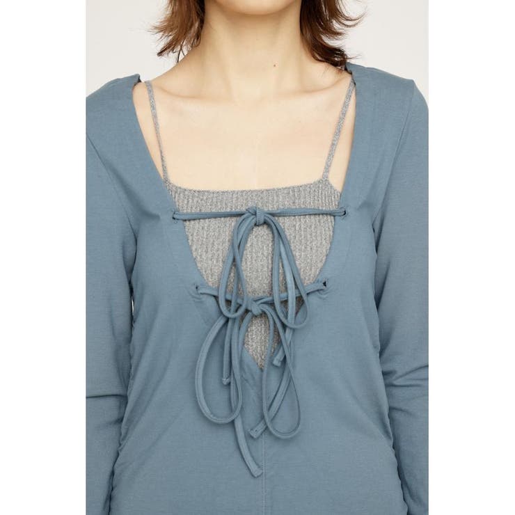 SHIRRING RIBBON 2WAY ワンピース | SLY OUTLET | 詳細画像9 