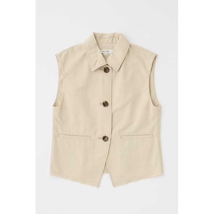 IVOY3 | SINGLE COLLAR タックベスト | MOUSSY OUTLET