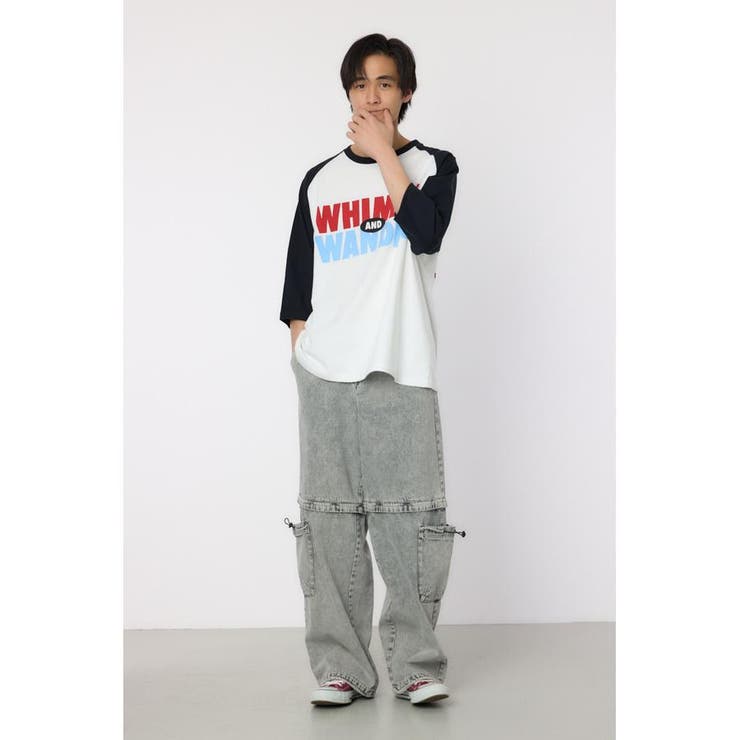 ウィムジー7分袖Tシャツ | RODEO CROWNS WIDE BOWL | 詳細画像6 