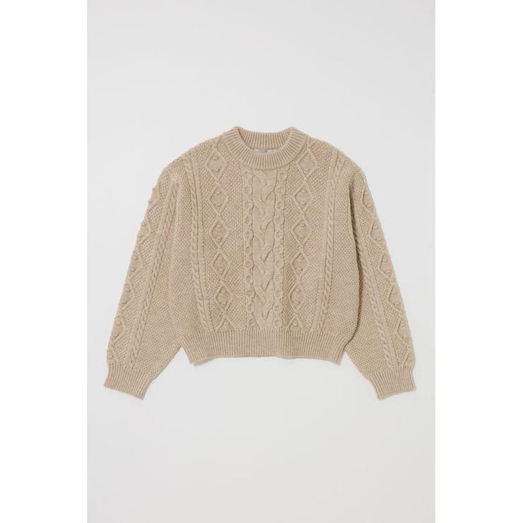 POPCORN CABLE セーター | MOUSSY OUTLET | 詳細画像6 