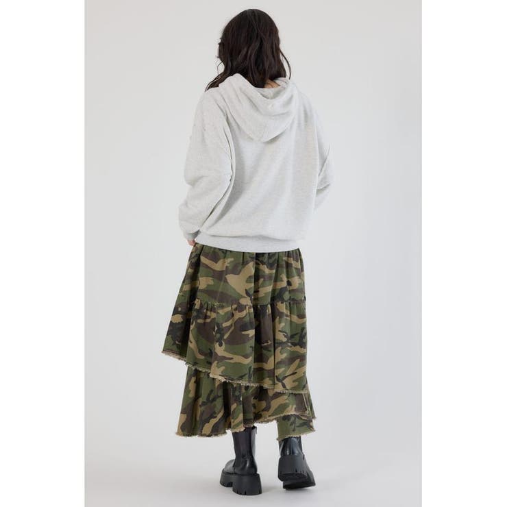 CAMOランダムティアードスカート | RODEO CROWNS WIDE BOWL | 詳細画像10 