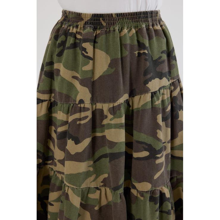 CAMOランダムティアードスカート | RODEO CROWNS WIDE BOWL | 詳細画像14 