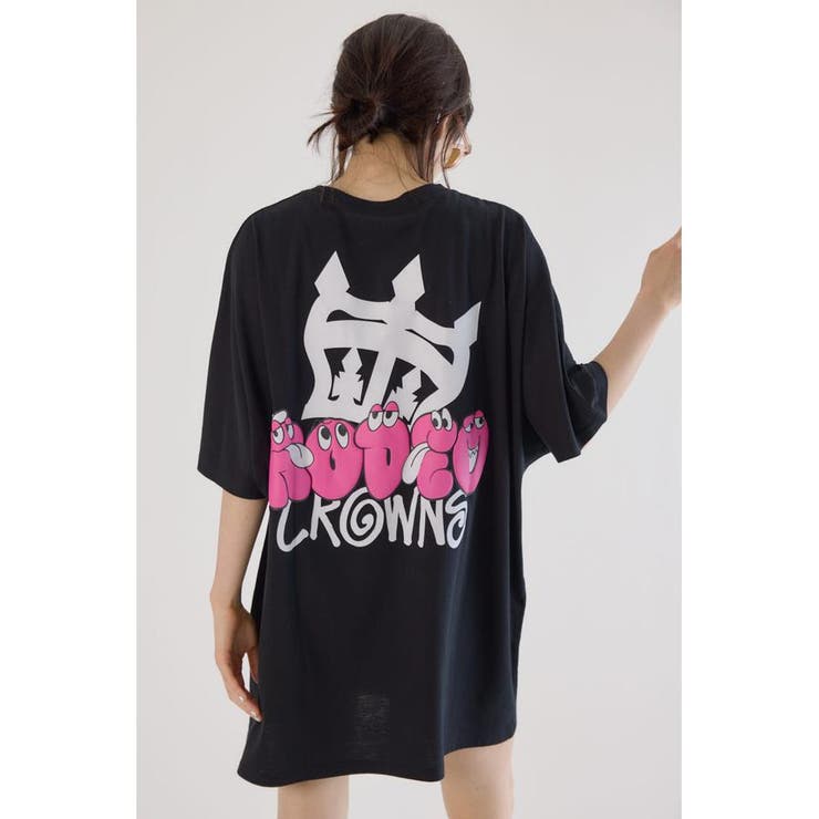 ストリートFace Logo Tワンピース | RODEO CROWNS WIDE BOWL | 詳細画像12 