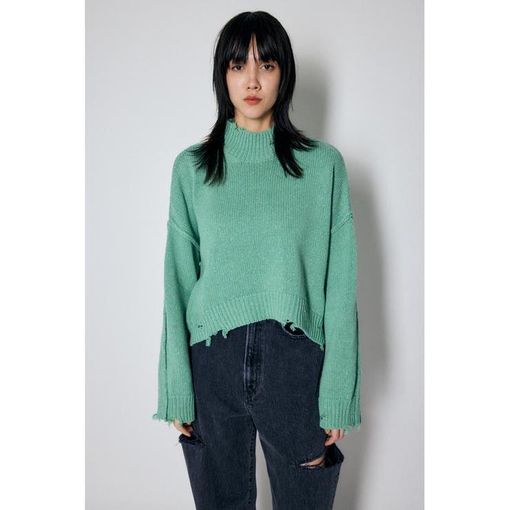 metakoroの古着vintage broken POLO knit sweater L - ニット/セーター